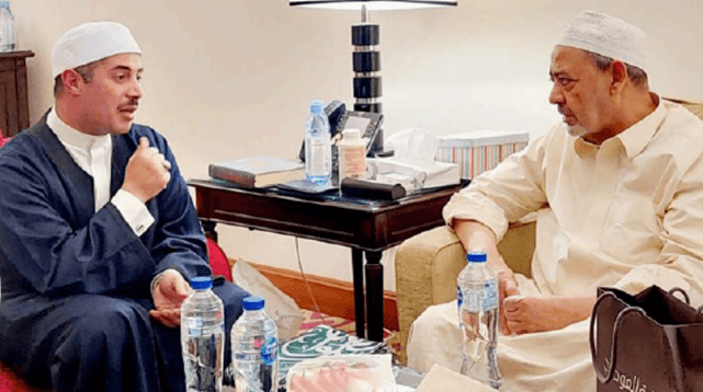 لقاء مع الإمام الأكبر